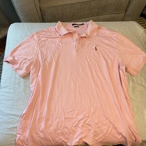 Polo by Ralph Lauren Light Pink Short-Sleeve Polo Shirt